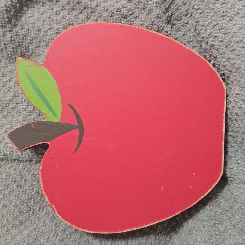 Red Apple Shaped Decor